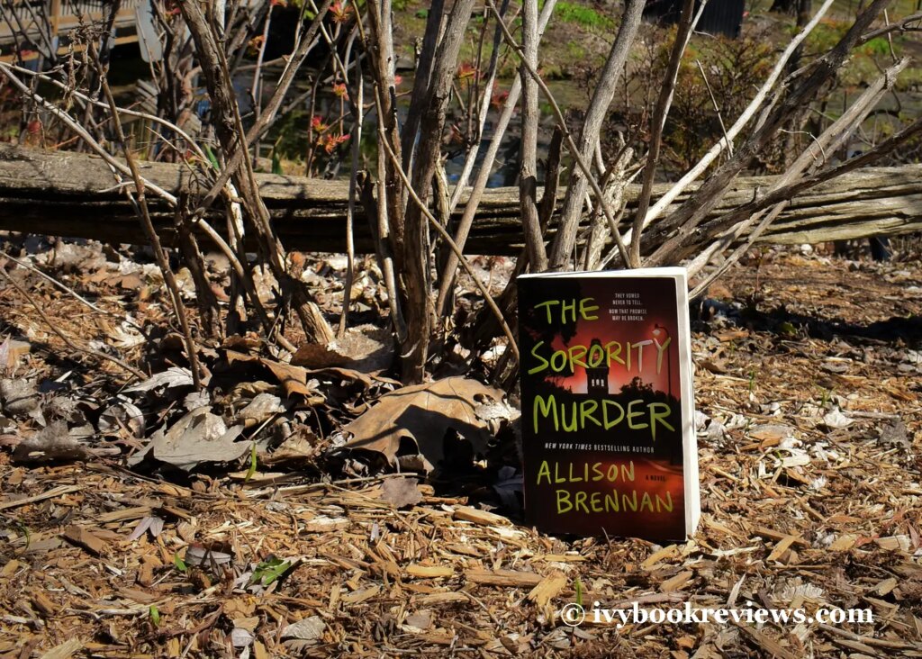 Picture of the book THE-SORORITY-MURDER on nature's floor