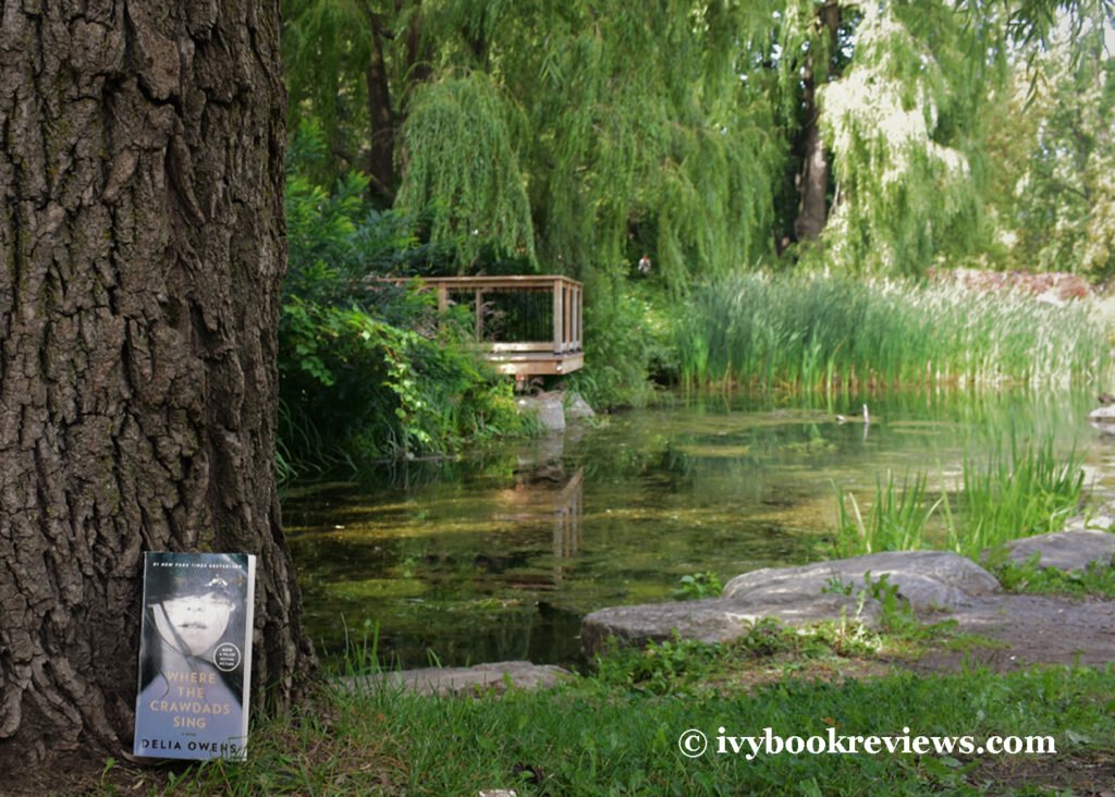 Picture of the book WHERE-THE-CRAWDADS-SING on nature's floor